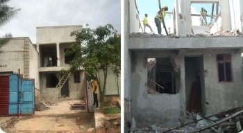 Umujyi wa Kigali wasenye inzu igeretse yubatswe nta ruhushya, abaturage bakomoza kuri ruswa!