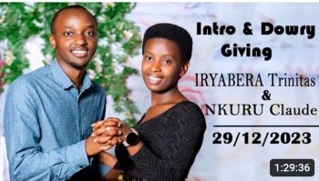 Nkuru Claude yasabye anakwa Iryabera Trinitas uririmba muri Jehovah Jireh