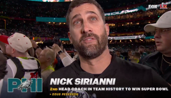 Thank you God - Eagles coach gives thanks to God for blessing his team following their Super Bowl triumph