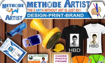 The EARTH without ART is just EH ! Methode Artist ni we tuguhitiyemo ku bijyanye na Design, Print na Brand