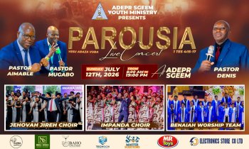 Impanda na Jehovah Jireh zizasangira uruhimbi mu giterane "Parousia" cy'urubyiruko rwa ADEPR SGEEM 