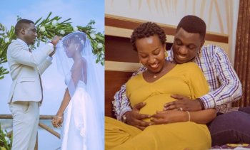 Joshua Gatera umuhungu wa Pastor John Gatera yibarutse imfura ye n'umugore we Yvette Kabatesi