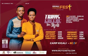 Papi Clever & Dorcas to perform at Travis Greene Live in Kigali Concert 