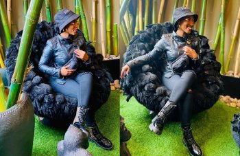 Arwaye indwara yo kuberwa! Peace Hoziyana mu myambarire itangaje - AMAFOTO