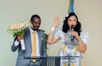 Ndi mu ijuru rito: Nyuma yo gukora ubukwe, Mukobwa wa Yesu yasohoye indirimbo nshya