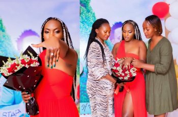 Kylie wo muri Filime ya Gikristo yitwa "Ndategereje" yambitswe impeta n'umusore bamaze umwaka bakundana-AMAFOTO