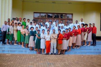 El-Elyon Worship Team iri mu myiteguro y'igikorwa cya Live Recording kuri ADEPR Taba