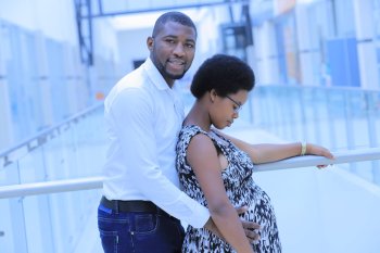 Umunyamasengesho Maombi Shalom n'umugabo we Eric bibarutse imfura - PHOTOS