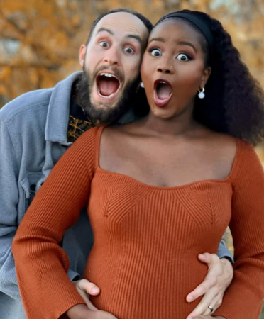 Miss Irasubiza Alliance n'umugabo we Ferris batangaje igihe bazibarukira imfura yabo