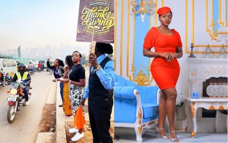 Yesu araryoshye! Umukobwa w'uburanga wabaye Miss Uganda yatunguranye ajya kubwiriza ku muhanda