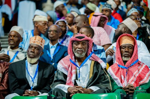 Perezida Paul Kagame yagiranye ibiganiro n'Abayisilamu baturutse hirya no hino mu Rwanda