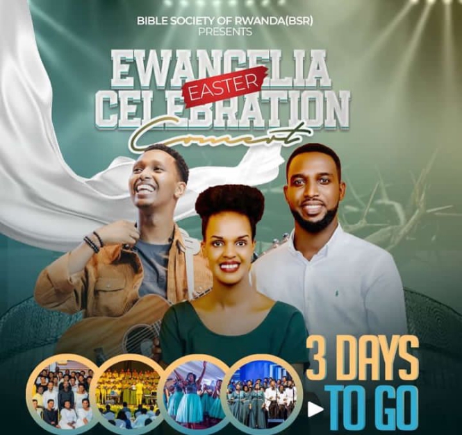 Israel Mbonyi continues to remind the lovers of Jesus that the Gospel Easter Celebration Concert is coming