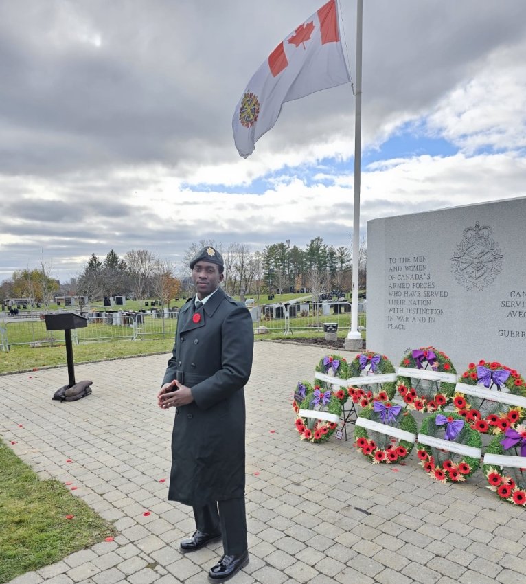 Lt. Kevin Nkubito, The Canadian soldier who was Rwandan, passed away in an accident