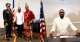 Prophet Ernest yahuye n'Umwami Eze Victor Ogbonna II n'umusirikare ukomeye mu ngabo za Amerika