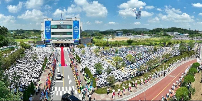 Itorero rya Shincheonji rya Yesu ryahuje abantu 80,000 mu Iteraniro ryo ku Cyumweru - Umujyi wa Cheongju wari ususurutse!