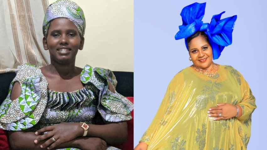 Umuhanzikazi Uwimana Delphine afite inzozi zo kugera kuri Liliane Kabaganza