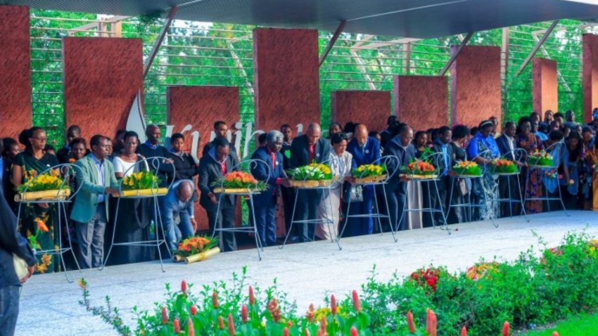 AEBR Kacyiru yibutse Jenoside yakorewe Abatutsi, Bishop Ndayambaje agenera ubutumwa urubyiruko n'abanyamadini