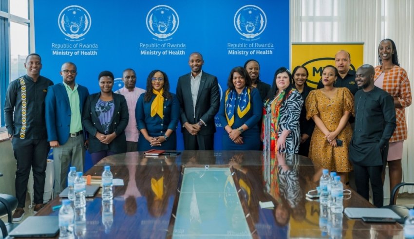 MTN Rwanda contributes 100 Million Rfw to the construction of a maternity ward in the Bweyeye sector
