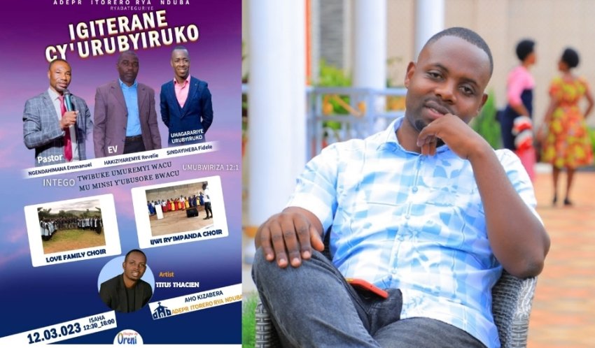 ADEPR NDUBA yateguye igiterane cy'urubyiruko yatumiyemo abarimo Thacien Titus