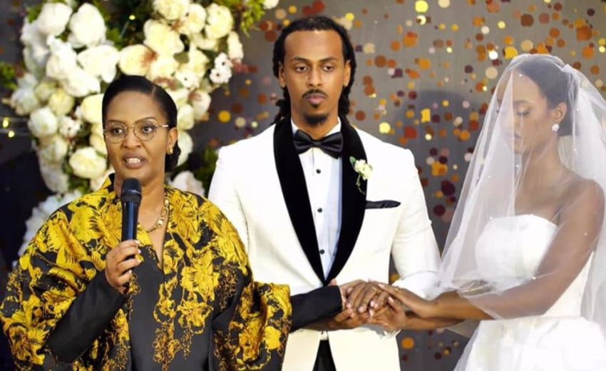 Apostle Mignonne Leads the Divine Wedding of Miss Naomie and Tesfay at Noble Family Church