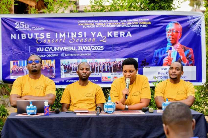 Korali Umusamariya Mwiza igiye kwizihiza Yubile y'imyaka 25 mu gitaramo gikomeye