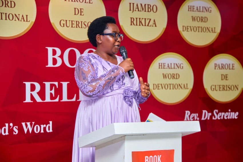 Rev. Dr. Serene Nterinanziza launched her new book "Healing Word" –A year-long devotional