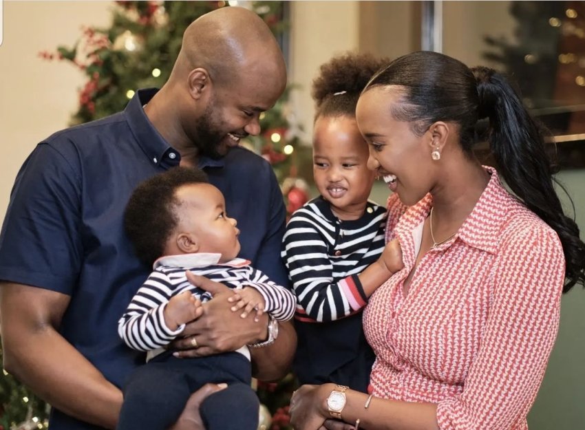 Merry Christmas from Ange Kagame & Bertrand family 