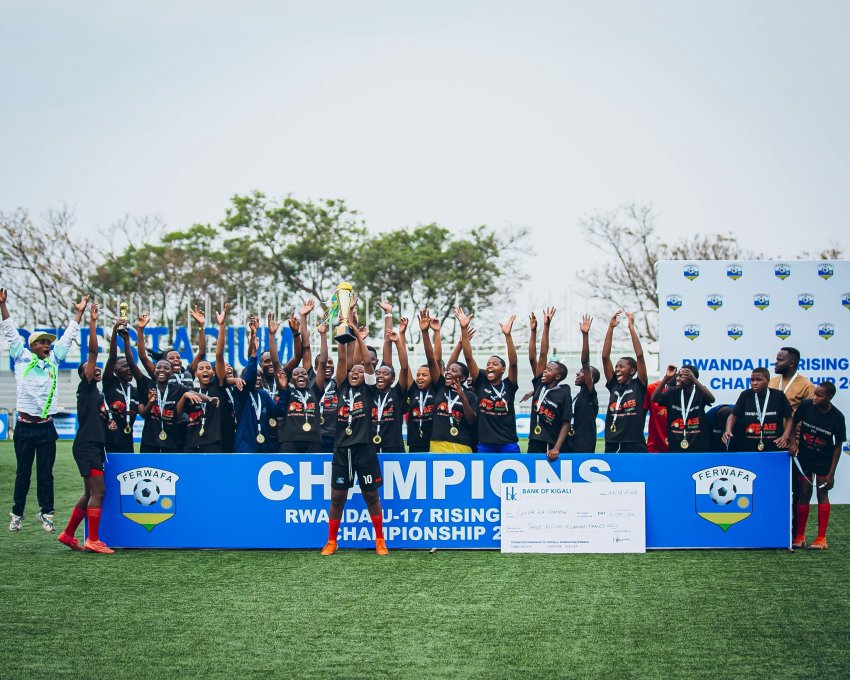 AEE mu gushyigikira uburezi bufite ireme no kuzamura impano: CFC TSS yegukanye Rwanda Rising Stars U17
