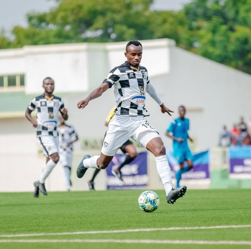 Former top star striker, Danny Usengimana, baptized by full immersion